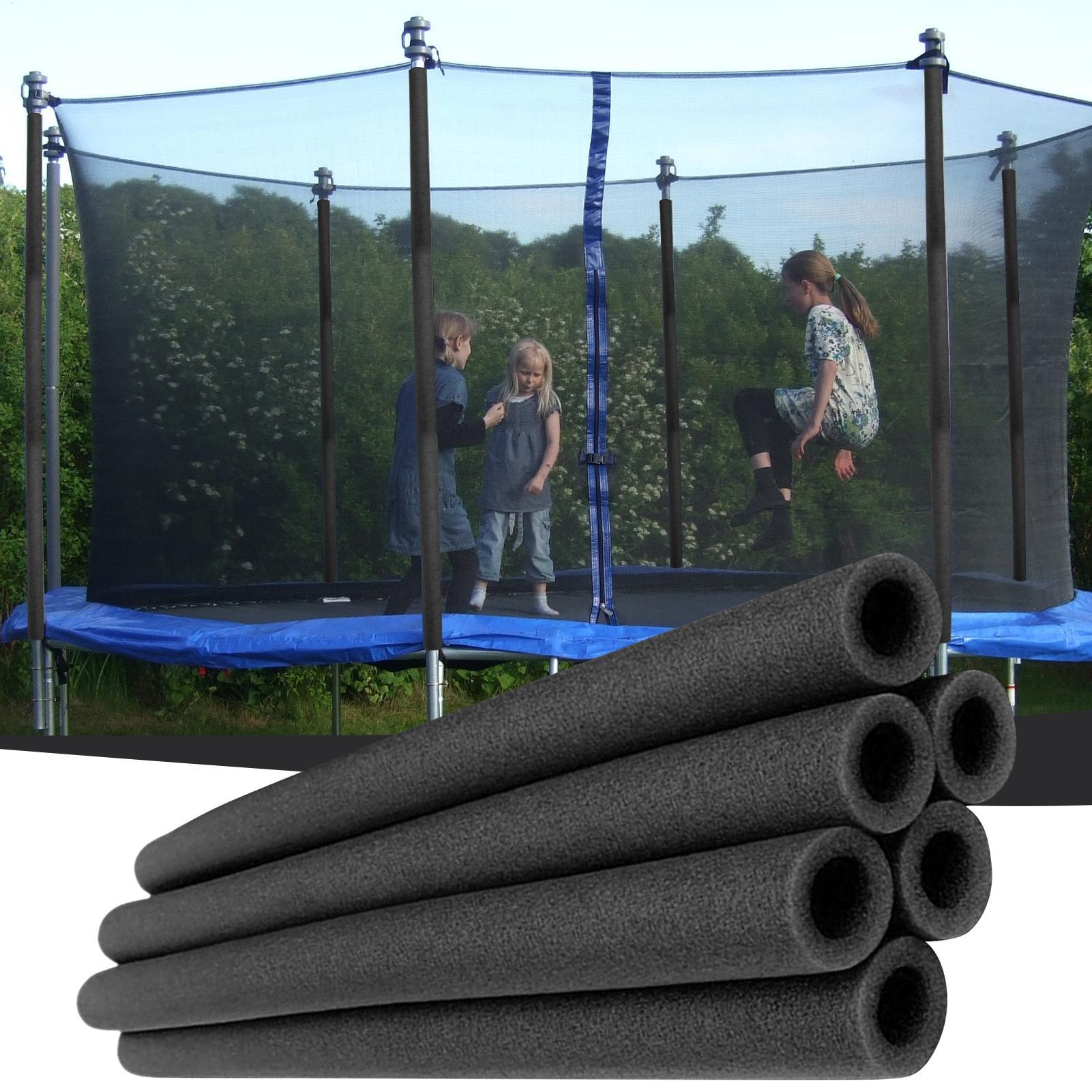Kids Indoor Outdoor Trampoline - ฝาครอบเสาแทรมโพลีน แทรมโพลีนตู้ป้องกันหลอด Padding เปลี่ยนพอดีอุปกรณ์เสริมในร่มกลางแจ้ง