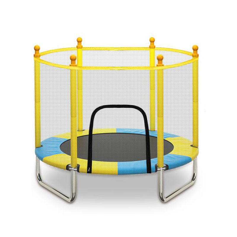 Kids Indoor Outdoor Trampoline - ตาข่ายนิรภัยสำหรับเด็ก แทรมโพลีนขนาดเล็กสำหรับเด็กเล่นในร่มและกลางแจ้ง