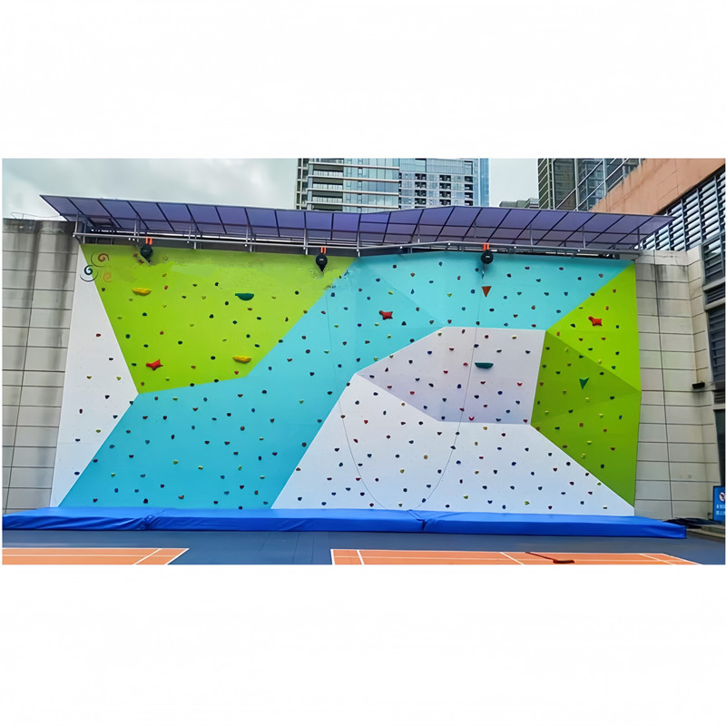 Kids Indoor Outdoor Trampoline - ผนังปีนเขาสำหรับเด็กคุณภาพดี สำหรับใช้ในร่มและกลางแจ้ง สวนสาธารณะ สวนสนุก สวนแทรมโพลีน เหมาะสำหรับผู้ใหญ่
