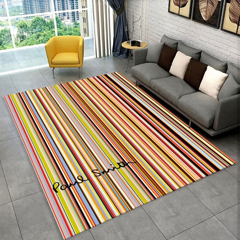Kids Outdoor Mat - แฟชั่น พี-พอล เอส-สมิต พรมกันลื่นสีรุ้งสำหรับห้องนั่งเล่น,ห้องนอน,ห้องเด็กเล่น,พรมนุ่มปูพื้นตกแต่งบ้านพรมห้องเด็ก