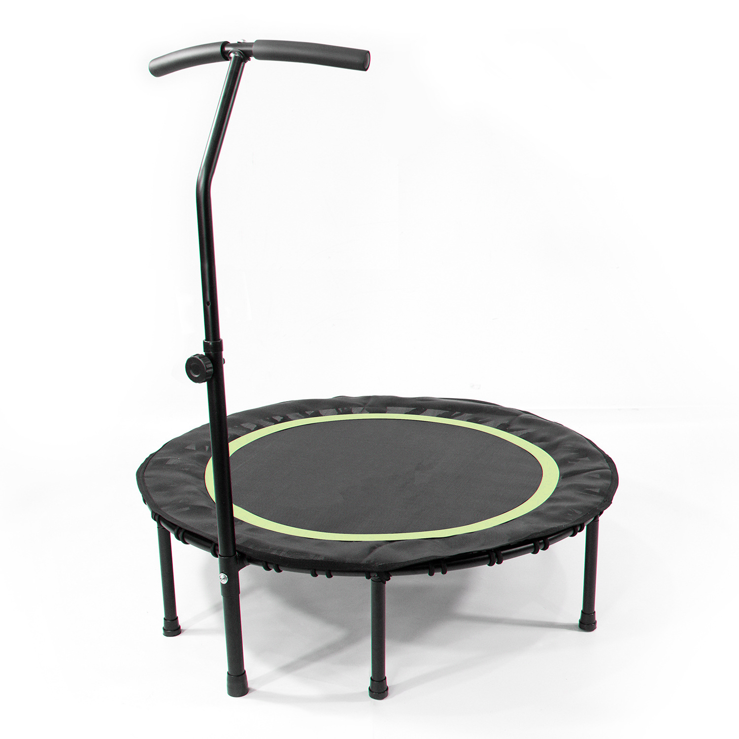 Kids Indoor Outdoor Trampoline - แทรมโพลีนเด้งเงียบขนาด 40 นิ้วสําหรับผู้ใหญ่และเด็ก เสื่อกระโดดออกกําลังกายในร่ม/กลางแจ้งสําหรับการออกกําลังกายแบบแอโรบิกและการออกกําลังกายที่บ้าน