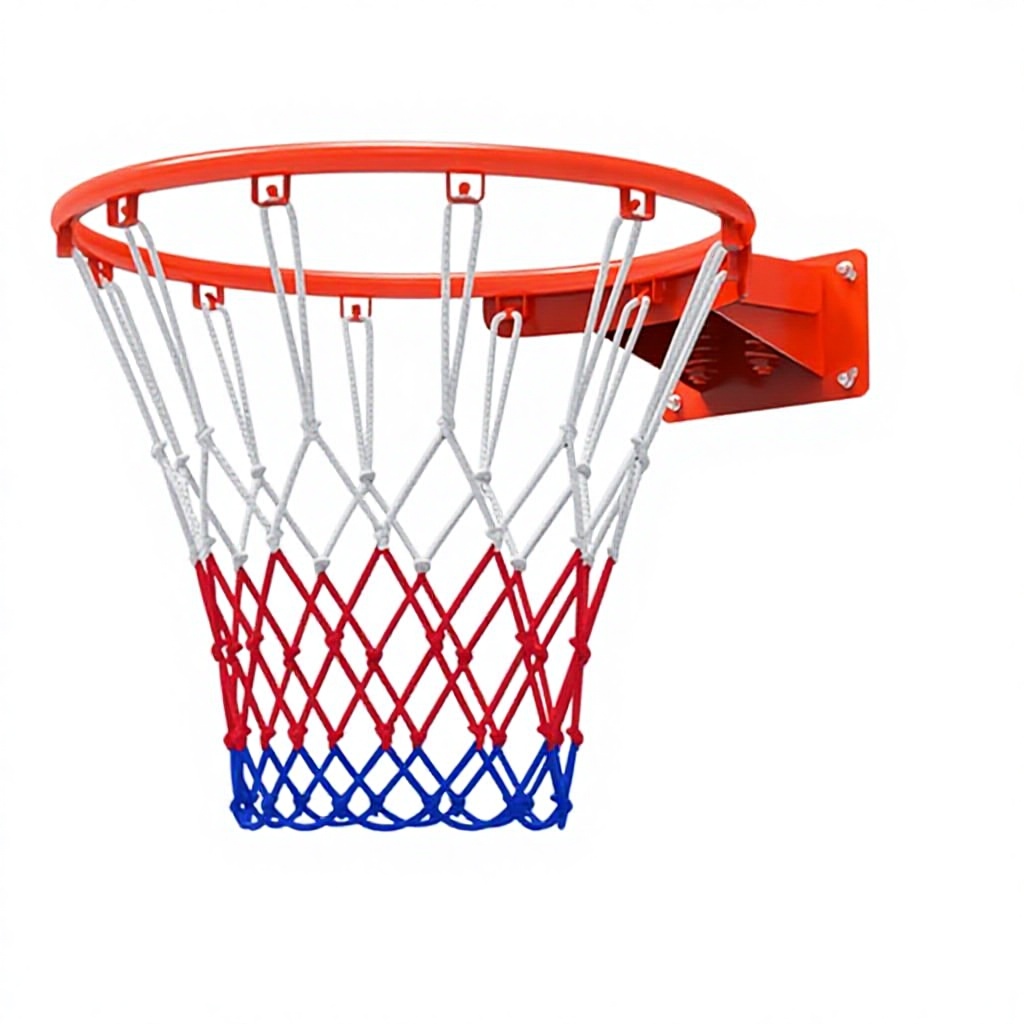 Basketball Hoop Outdoor - ห่วงบาสเก็ตบอลติดผนังแบบเคลื่อนย้ายได้มาตรฐานสำหรับเด็ก ใช้ได้ทั้งในร่ม/กลางแจ้ง สีแดง/น้ำเงิน/ขาว โปรโมชั่นส่งเสริมการขาย