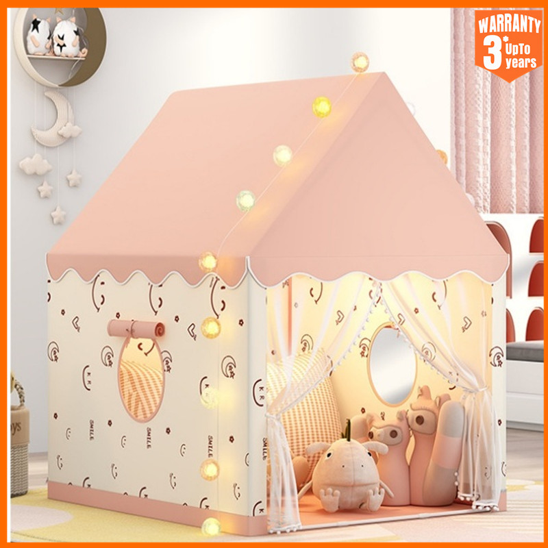 Kids Outdoor Tent - เต็นท์เด็กเล่น ปราสาทเจ้าหญิง บ้านเด็ก ห้องเด็ก ลายการ์ตูน เต็นท์พับได้สำหรับเล่นในร่มและกลางแจ้ง