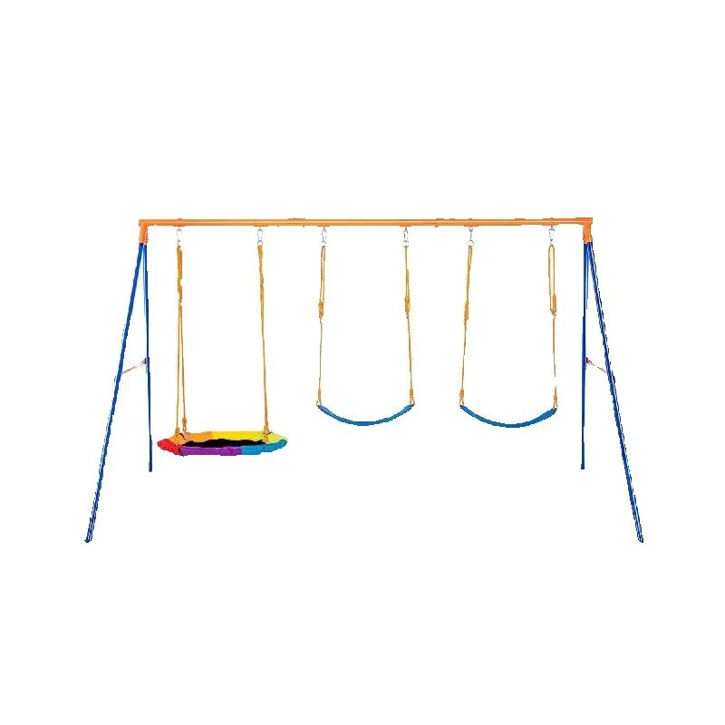 Kids Outdoor Obstacle Course - SucceBuy Swing ชุดสําหรับ Backyard ความจุ 600lbs