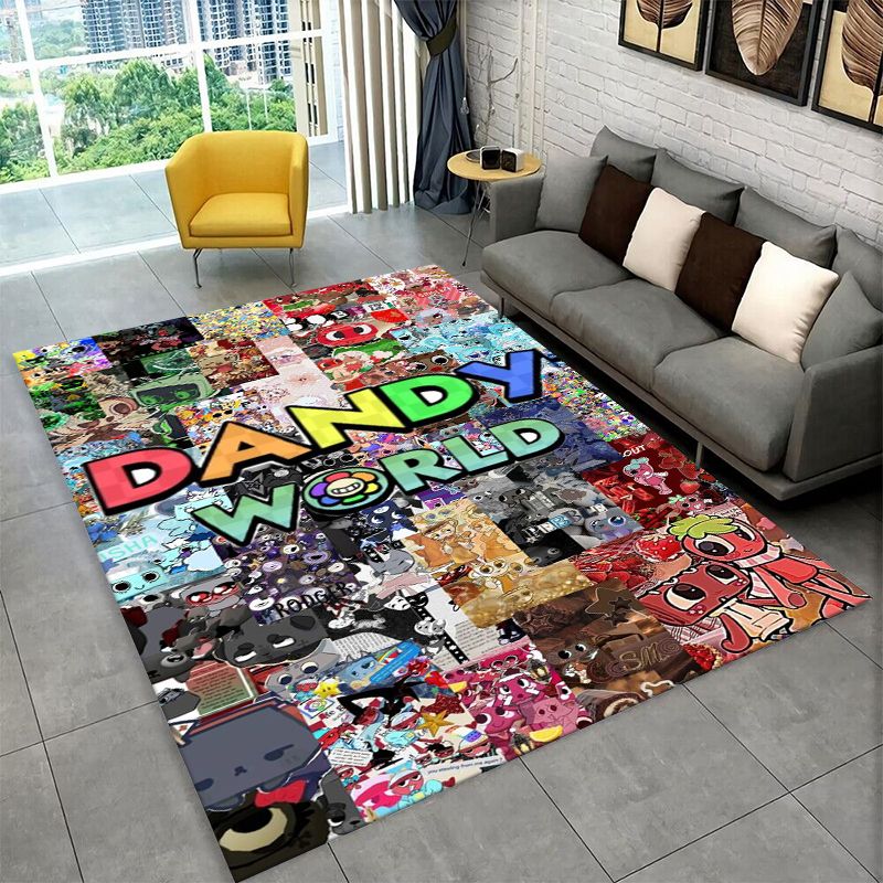 เกมแดนดี้เวิลด์การ์ตูนพรมกันลื - Kids Outdoor Mat บทวิจารณ์และราคา