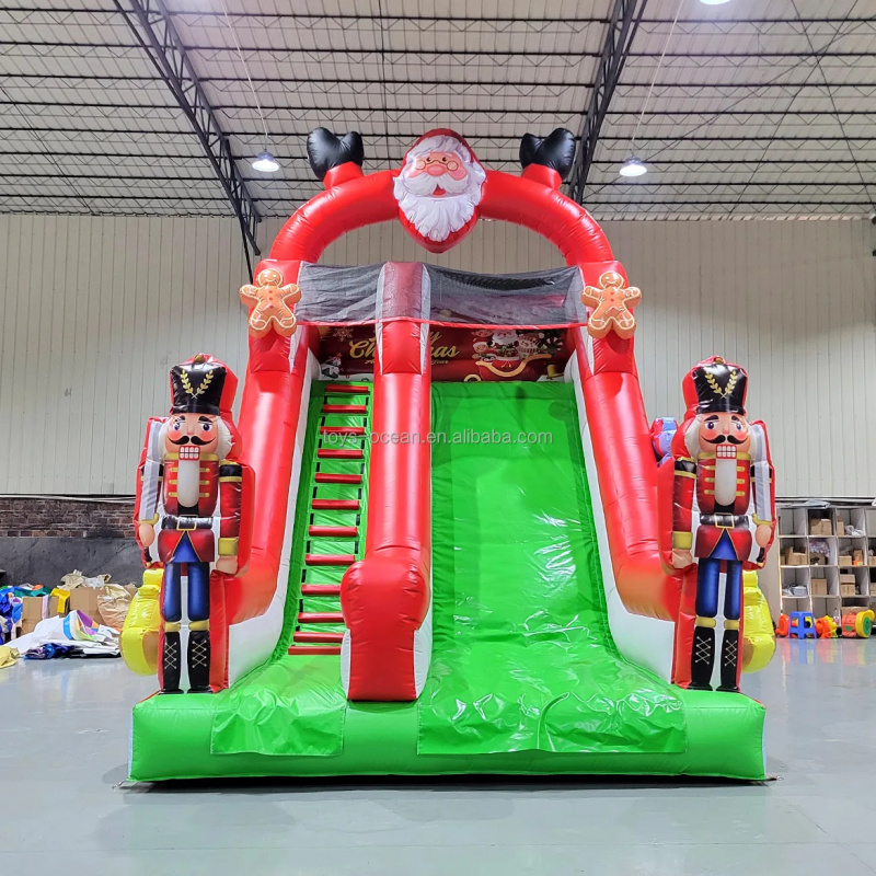 สไลเดอร์เป่าลมคริสต์มาสกลางแจ้ - Kids Outdoor Inflatable บทวิจารณ์และราคา