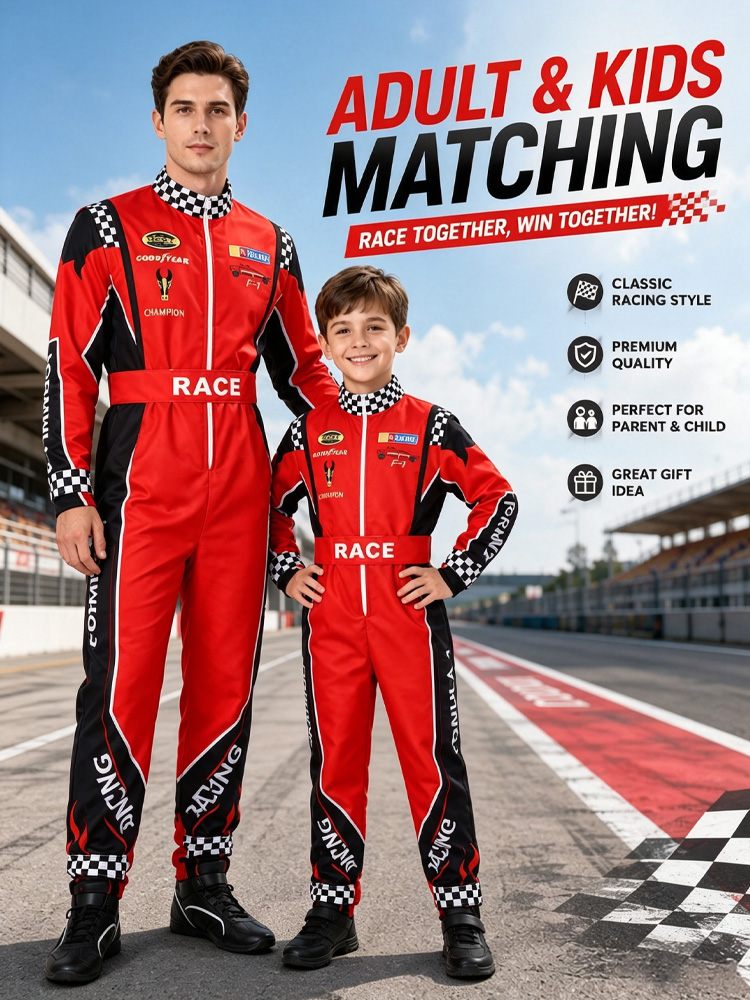 ชุดแข่งรถสำหรับผู้ใหญ่ ชุดแข่ง - Kids Outdoor Karting บทวิจารณ์และราคา