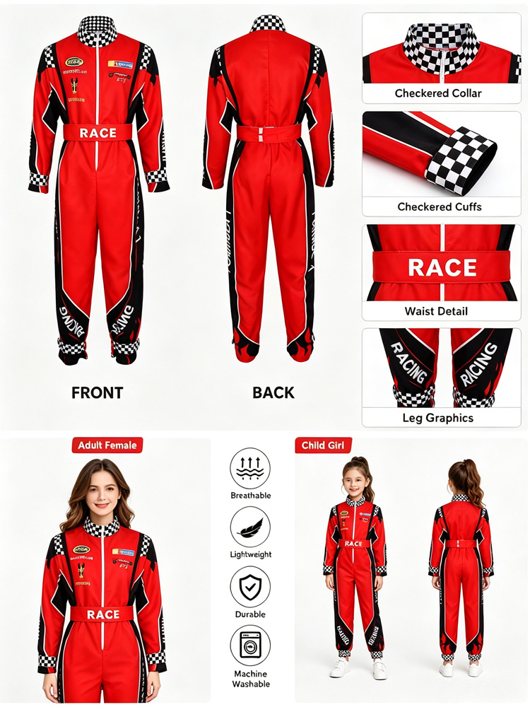 ชุดแข่งรถสำหรับผู้ใหญ่ ชุดแข่ง - Kids Outdoor Karting บทวิจารณ์และราคา