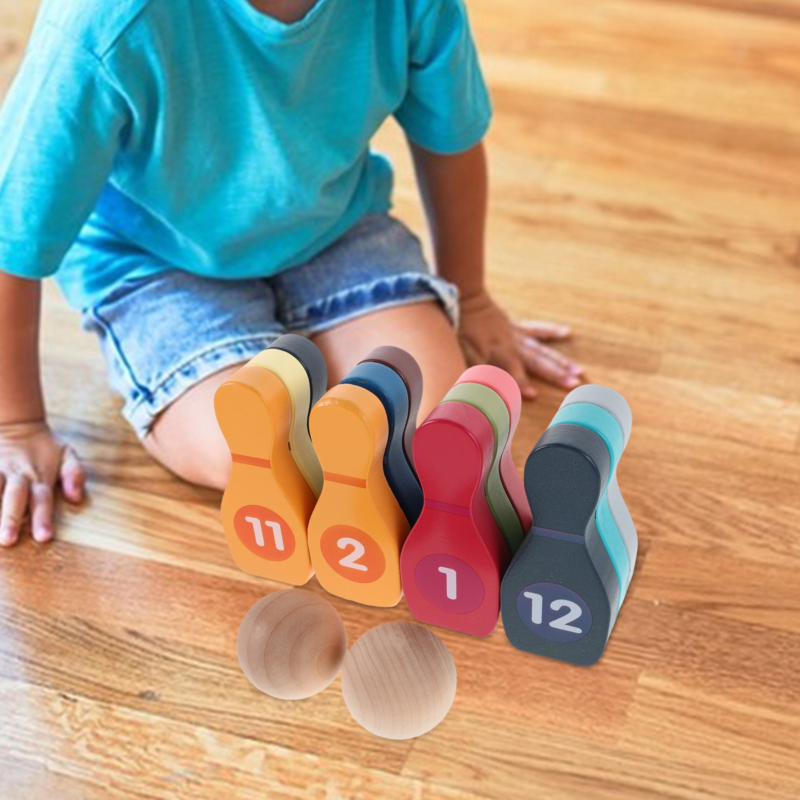 ชุดโบว์ลิ่งหลากสีสำหรับเด็ก ชุ - Kids Outdoor Ball บทวิจารณ์และราคา