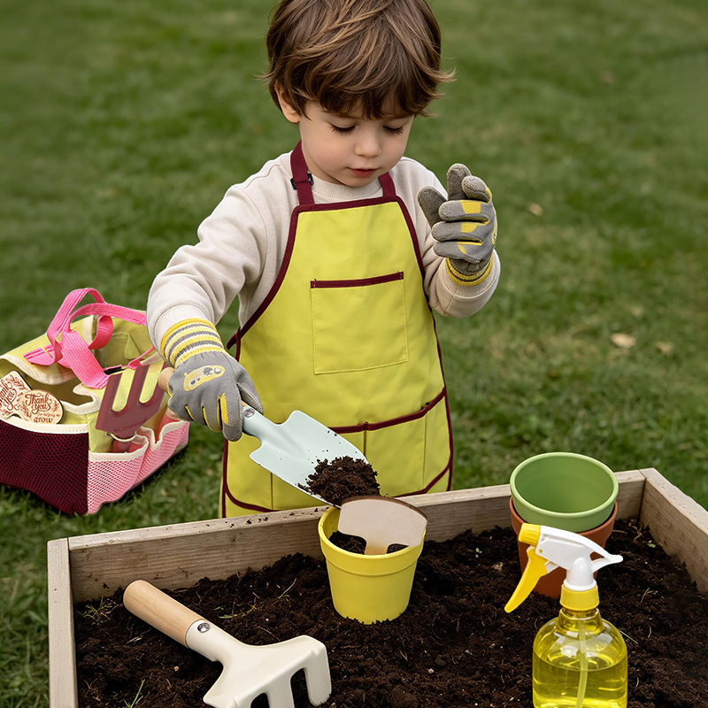 ชุดเครื่องมือทำสวนสำหรับเด็ก ข - Kids Outdoor Garden Set บทวิจารณ์และราคา