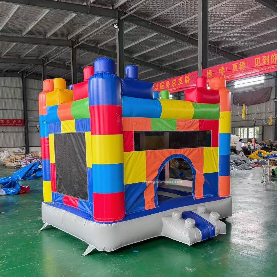 บ้านลมเด็กเล่นพร้อมสไลเดอร์ คอ - Kids Outdoor House With Slide บทวิจารณ์และราคา
