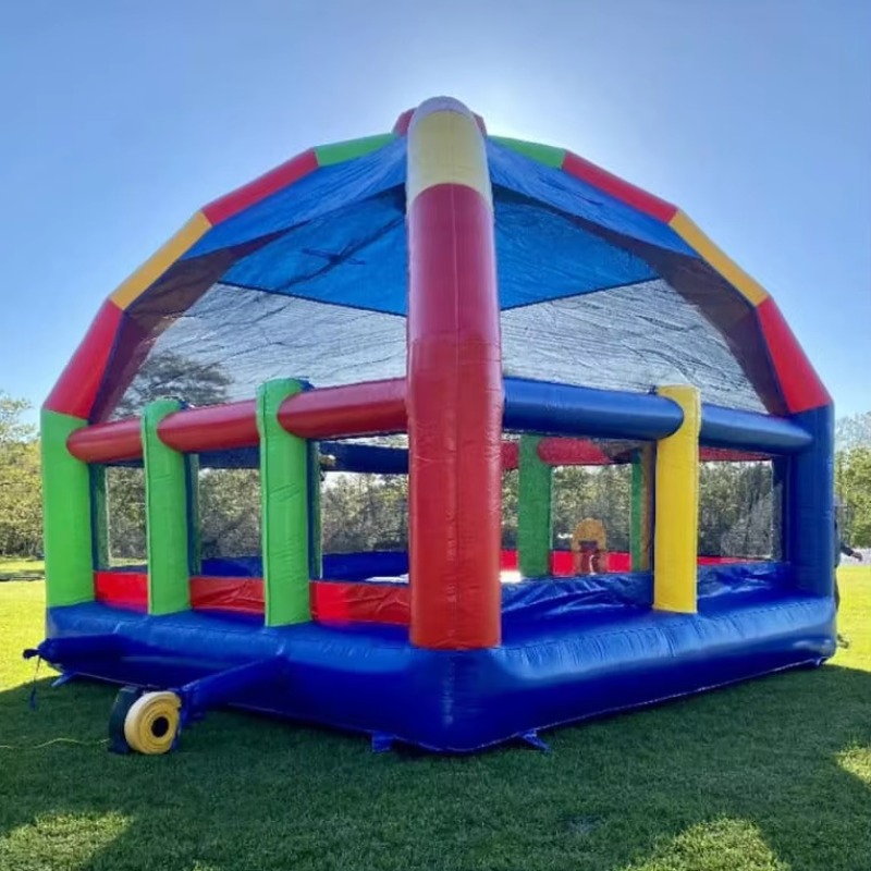 บ้านลมขนาดใหญ่ บ้านเด้งดึ๋งเป่ - Kids Outdoor Inflatable บทวิจารณ์และราคา