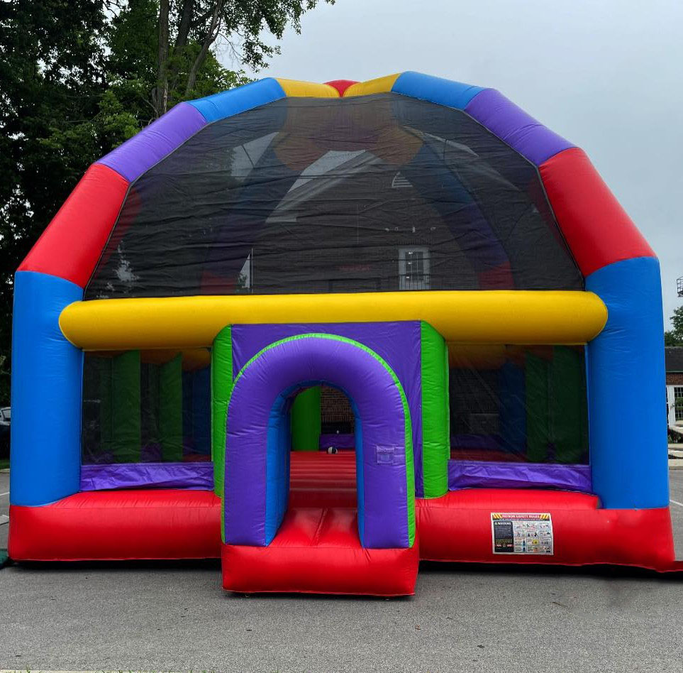 บ้านลมขนาดใหญ่ บ้านเด้งดึ๋งเป่ - Kids Outdoor Inflatable บทวิจารณ์และราคา