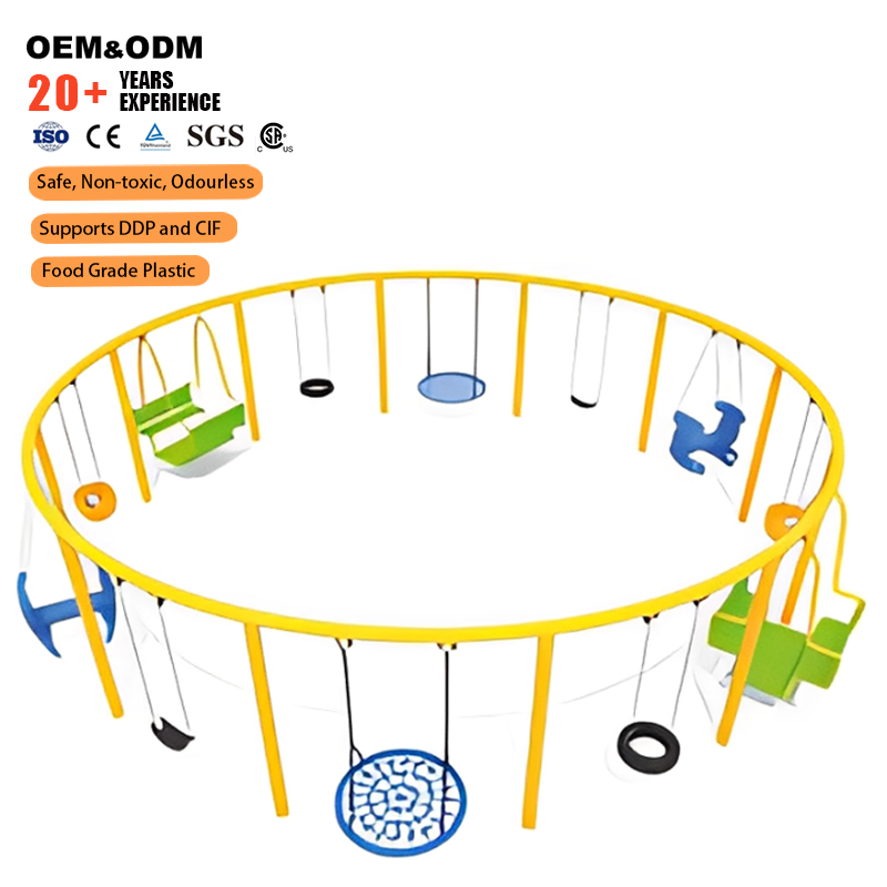 ชุดชิงช้าโลหะสีเขียวสำหรับเด็ก - Kids Outdoor Garden Set บทวิจารณ์และราคา