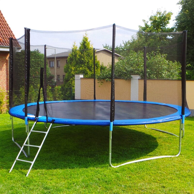 แทรมโพลีนพร้อมตาข่ายป้องกัน สำ - Kids Indoor Outdoor Trampoline บทวิจารณ์และราคา