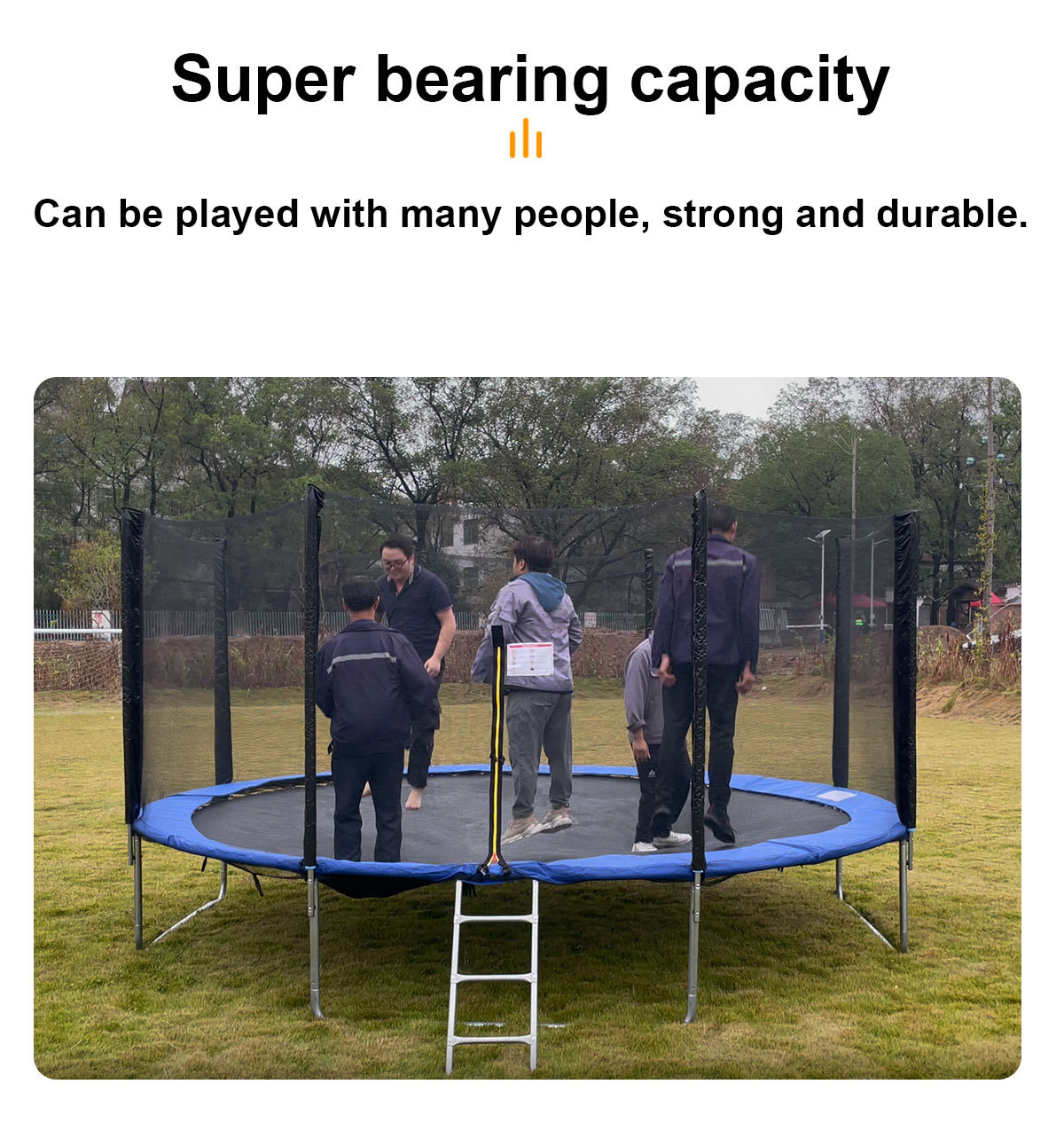 แทรมโพลีนพร้อมตาข่ายป้องกัน สำ - Kids Indoor Outdoor Trampoline บทวิจารณ์และราคา