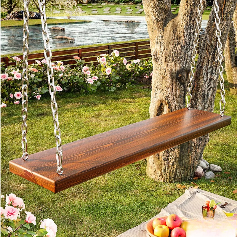 เก้าอี้ชิงช้าแบบแขวนสำหรับกลาง - Kids Outdoor Hammock Swing บทวิจารณ์และราคา
