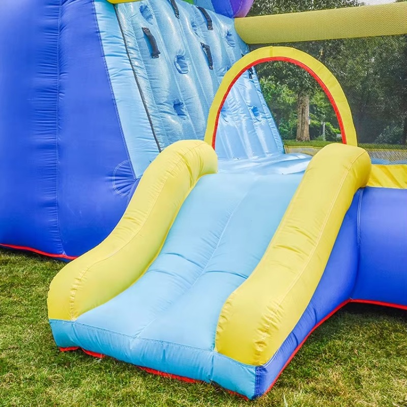 สไลเดอร์น้ำเป่าลมยักษ์สีรุ้งสำ - Kids Outdoor Inflatable บทวิจารณ์และราคา