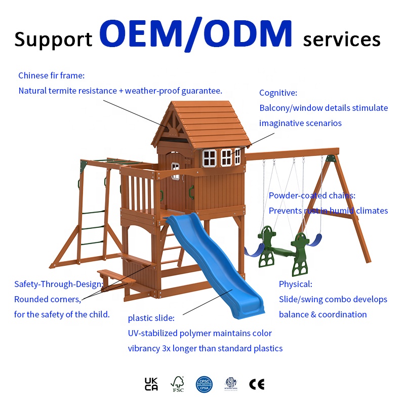 ชุดเครื่องเล่นสนามเด็กเล่นกลาง - Kids Outdoor Garden Set บทวิจารณ์และราคา