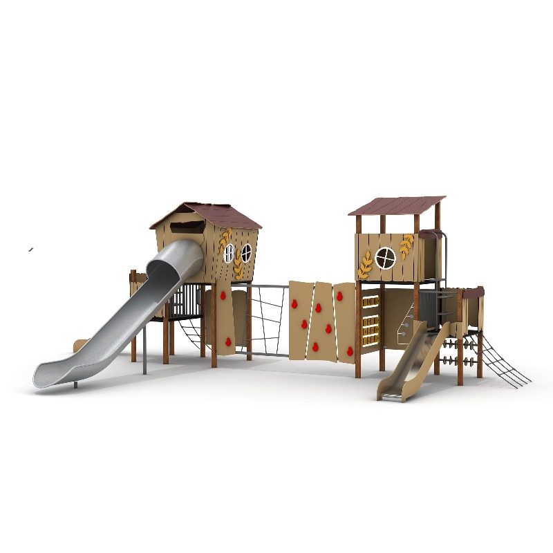 ชุดสนามเด็กเล่นไม้กลางแจ้ง บ้า - Kids Outdoor Garden Set บทวิจารณ์และราคา