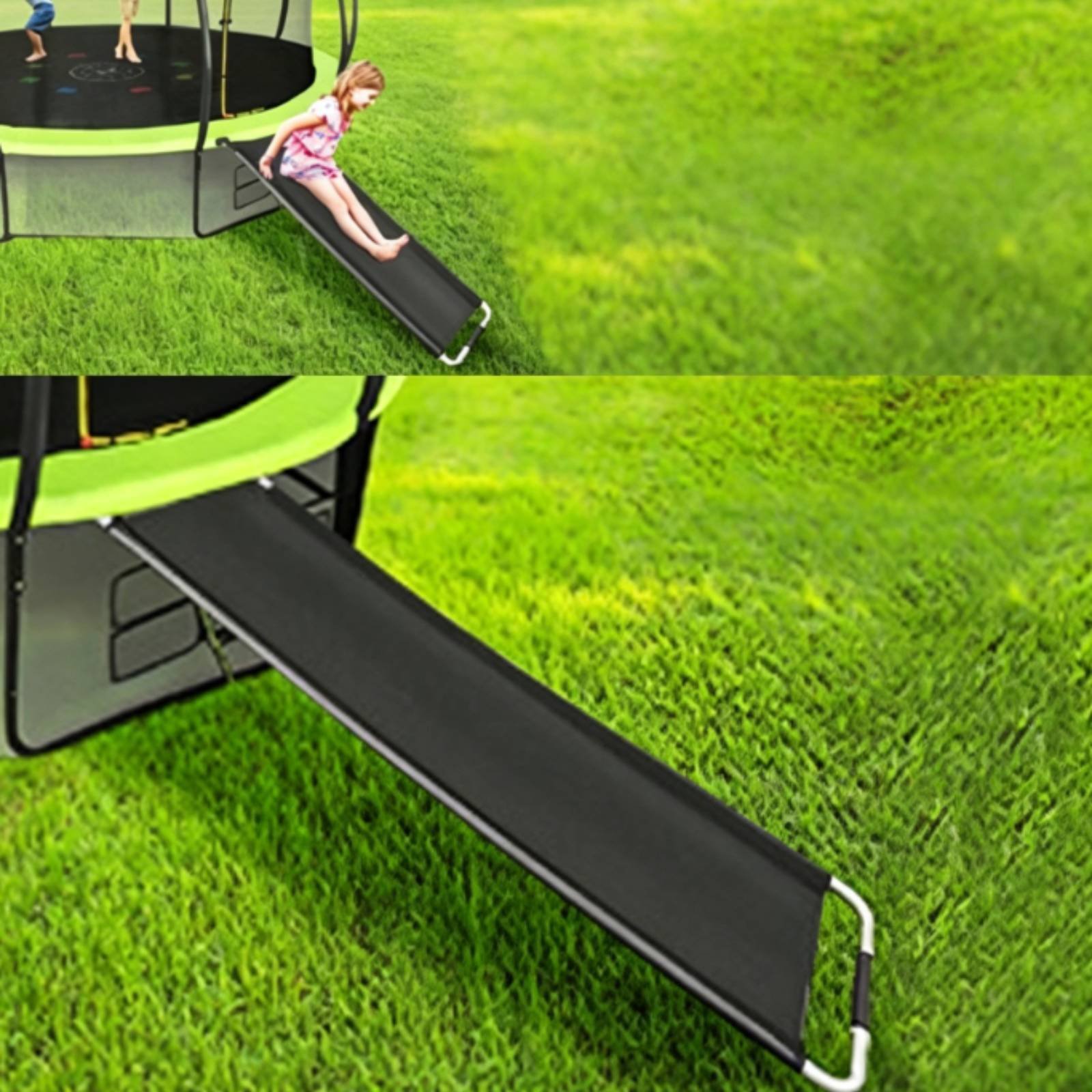 แทรมโพลีนเด็กพร้อมสไลเดอร์ ใช้ - Kids Indoor Outdoor Trampoline บทวิจารณ์และราคา