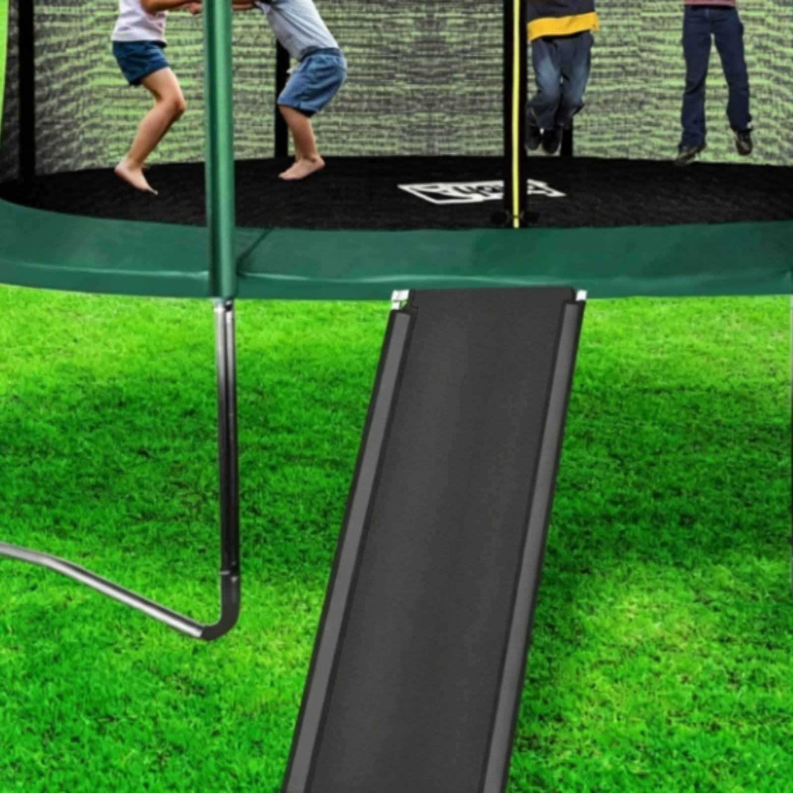 แทรมโพลีนเด็กพร้อมสไลเดอร์ ใช้ - Kids Indoor Outdoor Trampoline บทวิจารณ์และราคา