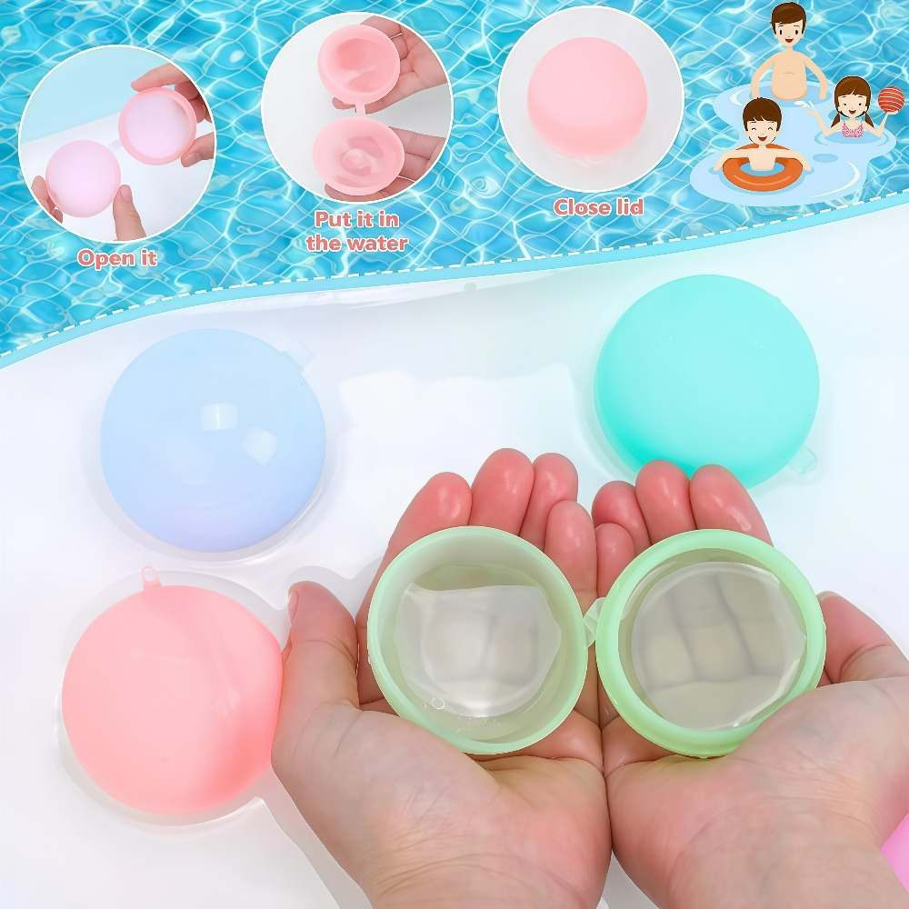 12/20/24/40 ชิ้นลูกโป่งน้ำแบบใ - Kids Outdoor Ball บทวิจารณ์และราคา