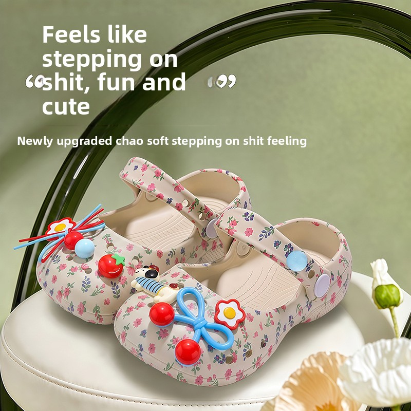 รองเท้าแตะพื้นหนาแฟชั่นปี 2026 - Kids Indoor Outdoor Slippers บทวิจารณ์และราคา