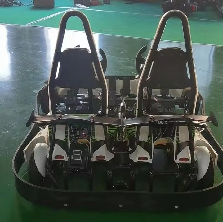 รถแข่งโกคาร์ทไฟฟ้าแบบสองที่นั่ - Kids Outdoor Karting บทวิจารณ์และราคา