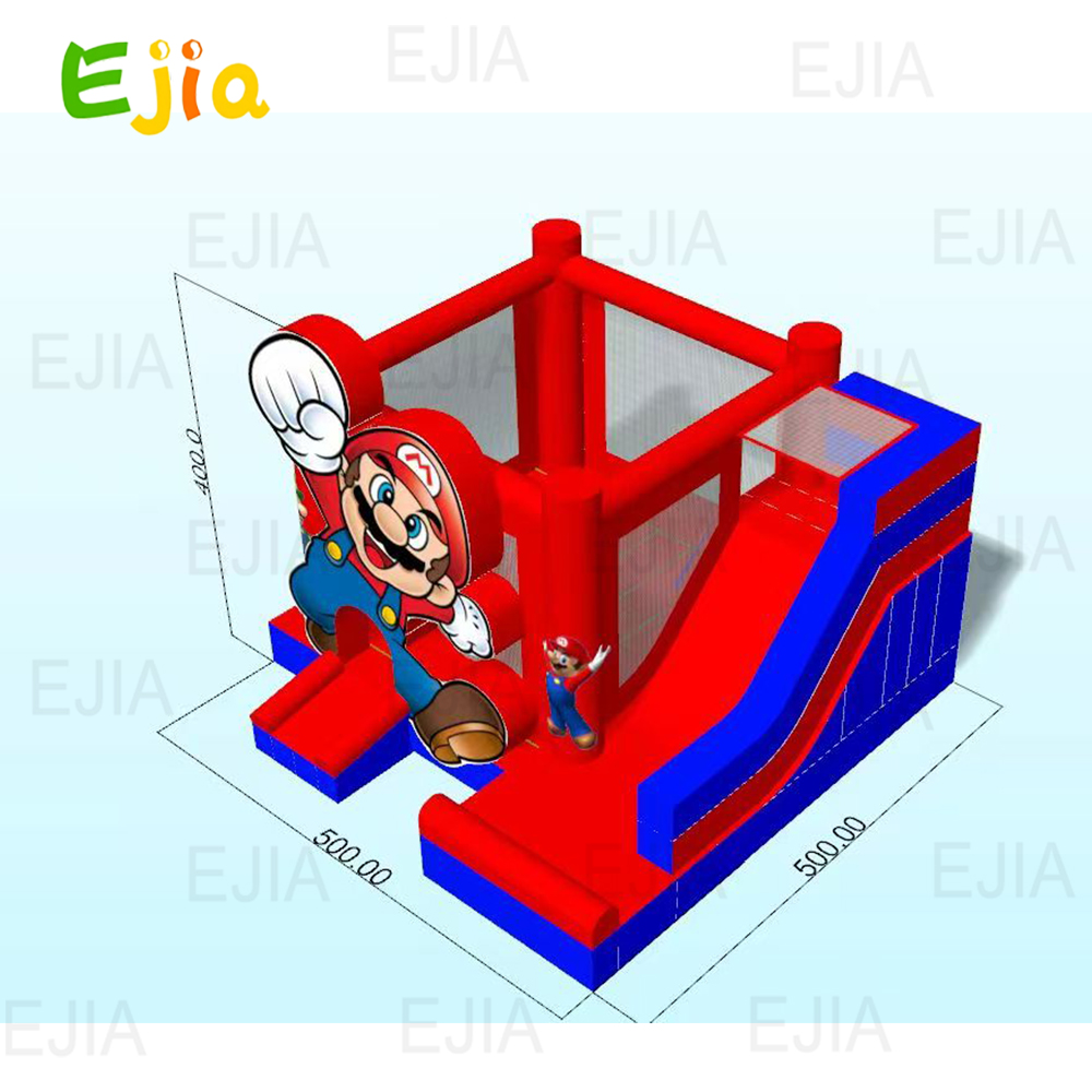 Custom Inflatable Bouncer Kids - Kids Outdoor House With Slide บทวิจารณ์และราคา