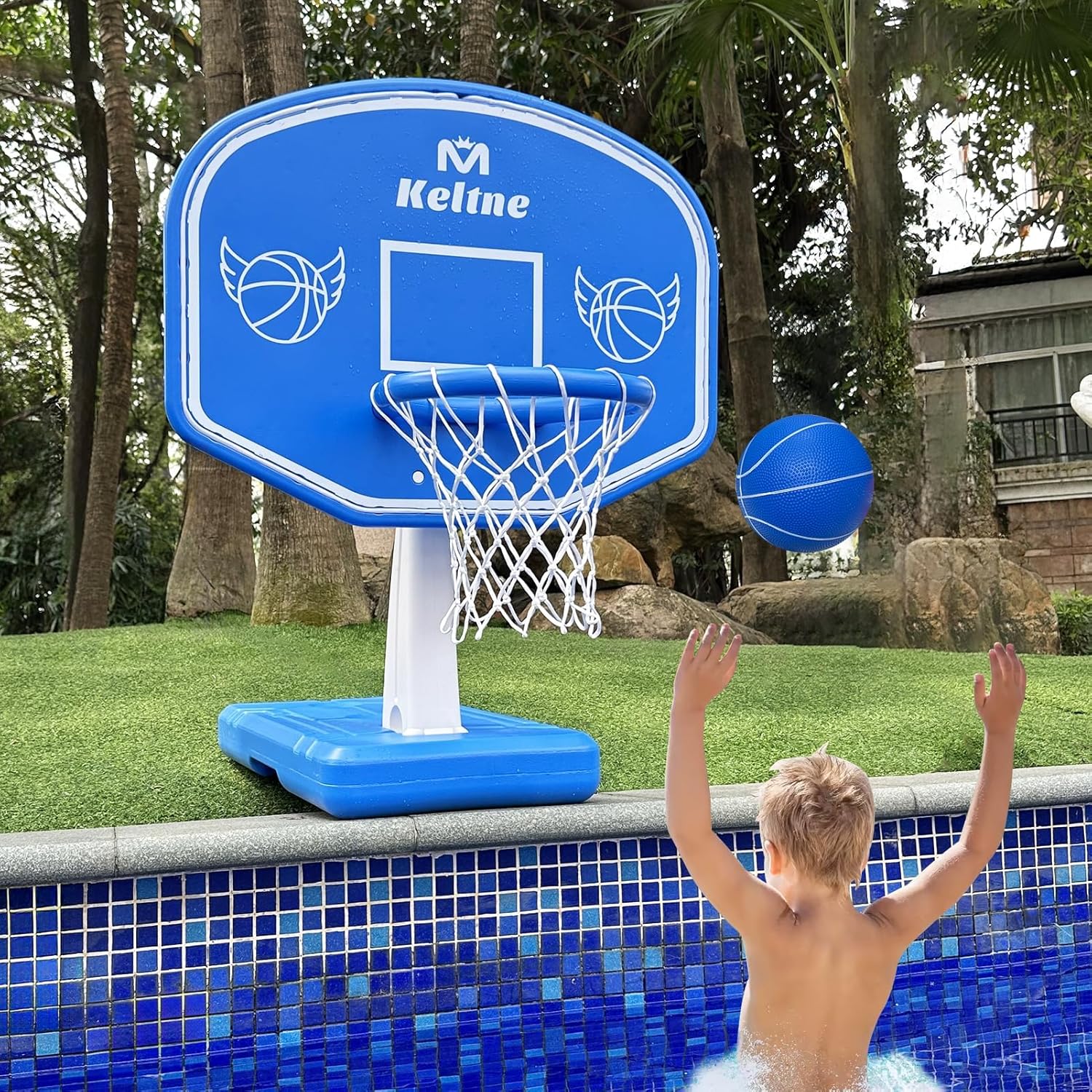ห่วงบาสเก็ตบอลสำหรับสระว่ายน้ำ - Kids Outdoor Ball บทวิจารณ์และราคา