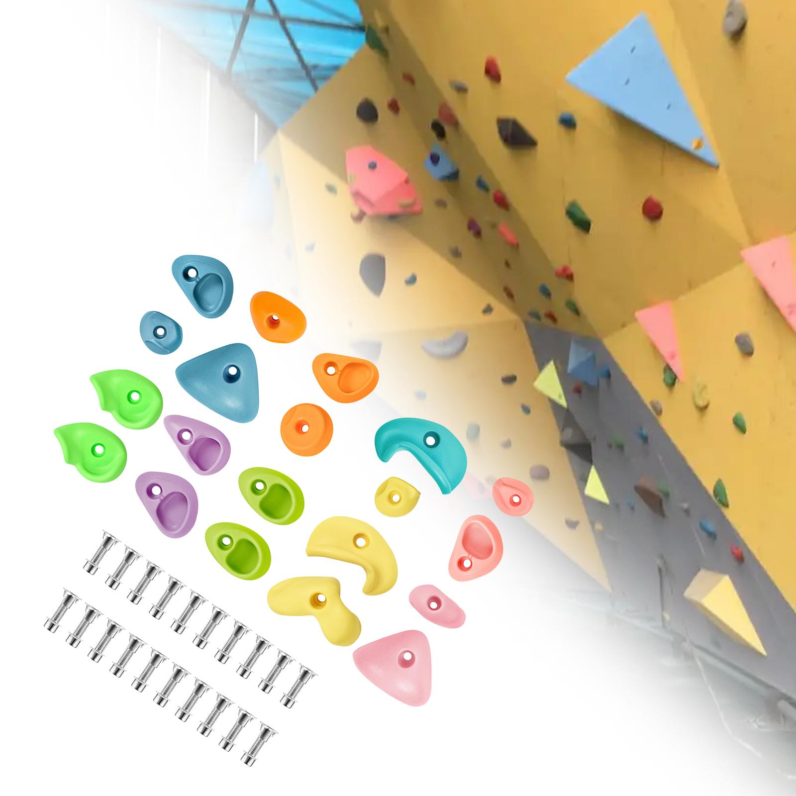 หินปีนป่ายกันลื่น ของเล่นสำหรั - Kids Outdoor Climbing Equipment บทวิจารณ์และราคา