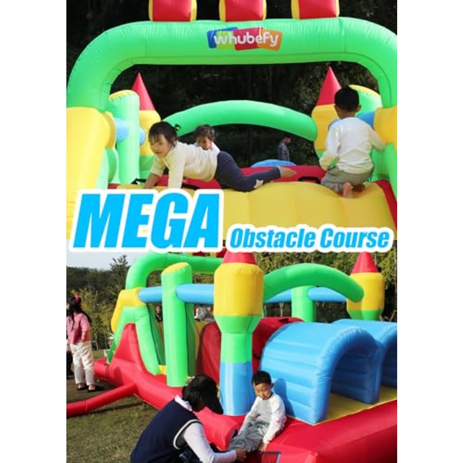 สนามเด็กเล่นเป่าลมกลางแจ้งสำหร - Kids Outdoor Obstacle Course บทวิจารณ์และราคา