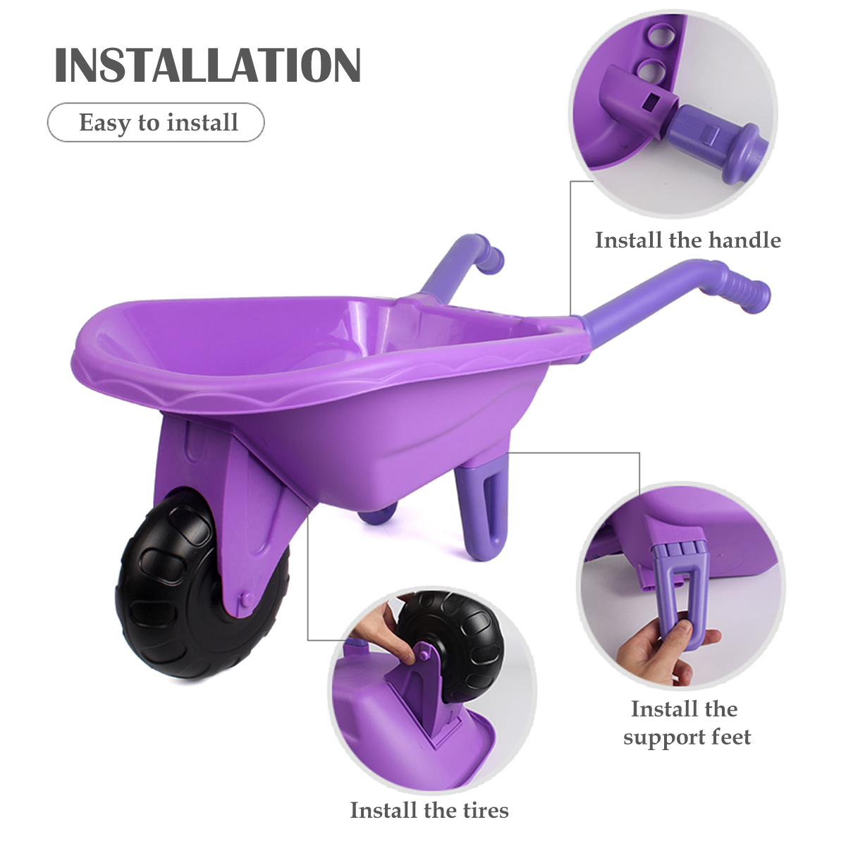 ชุดเครื่องมือทำสวนของเล่นสำหรั - Kids Outdoor Garden Set บทวิจารณ์และราคา
