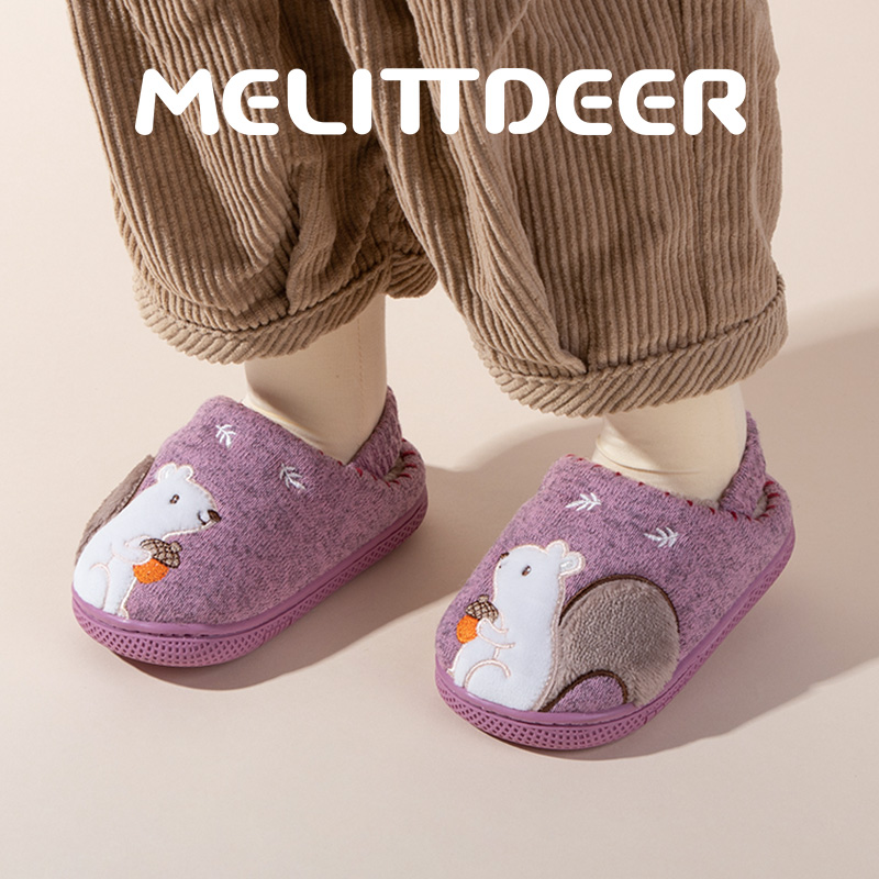 MELITTDEER รองเท้าแตะในร่มสําห - Kids Indoor Outdoor Slippers บทวิจารณ์และราคา