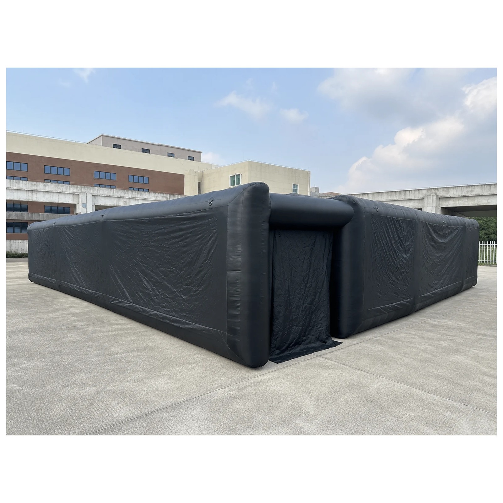 เขาวงกตเป่าลมสีดำขนาดใหญ่ 12x1 - Kids Outdoor Inflatable บทวิจารณ์และราคา