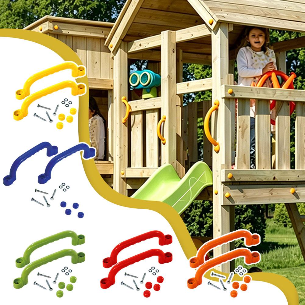 ที่จับนิรภัยสำหรับสนามเด็กเล่น - Kids Outdoor Climbing Equipment บทวิจารณ์และราคา