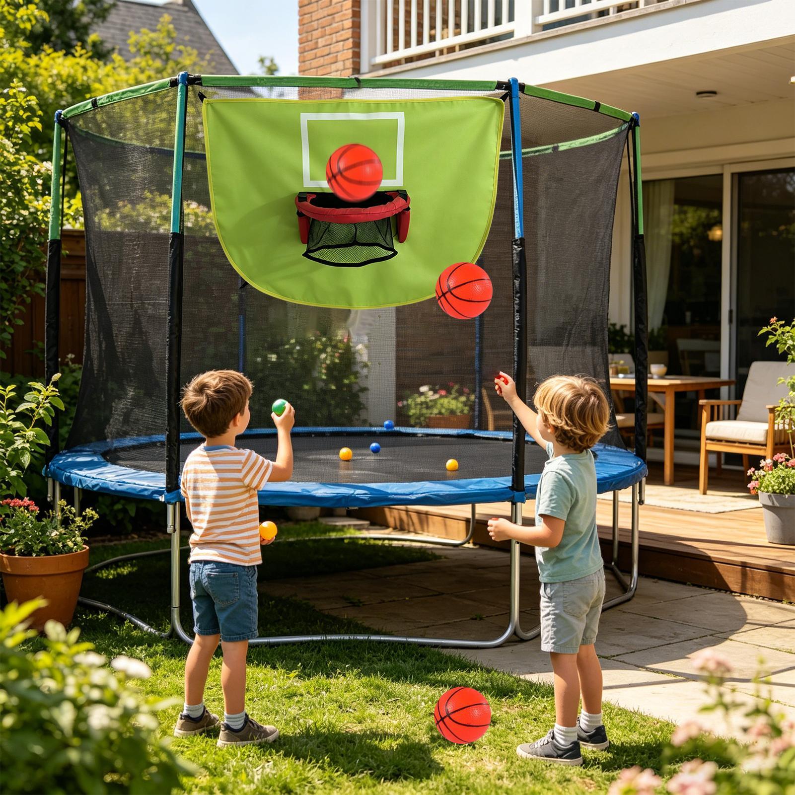 ห่วงบาสเก็ตบอลสำหรับแทรมโพลีนพ - Kids Indoor Outdoor Trampoline บทวิจารณ์และราคา