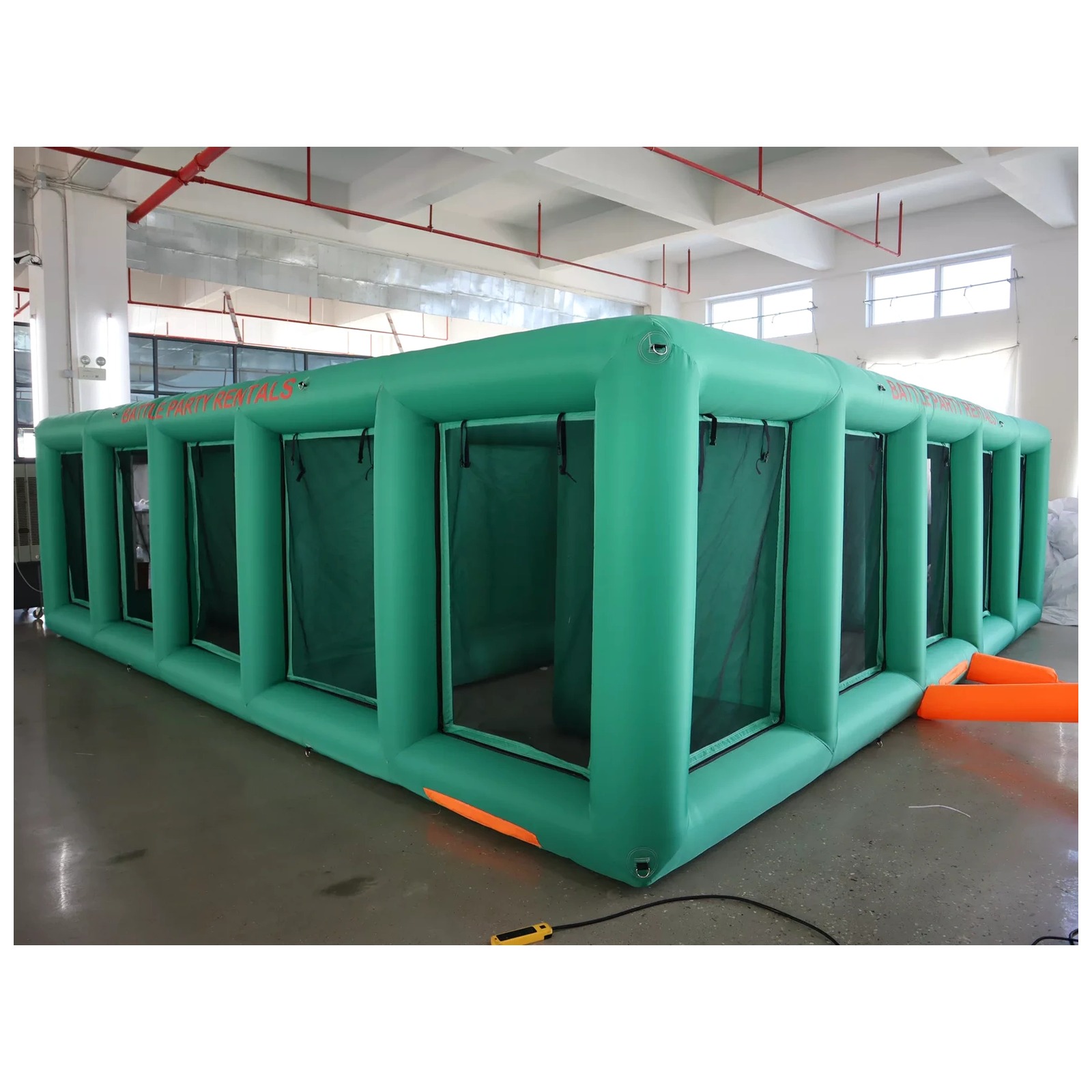 เขาวงกตเป่าลม ขนาด 7x7 เมตร (2 - Kids Outdoor Inflatable บทวิจารณ์และราคา