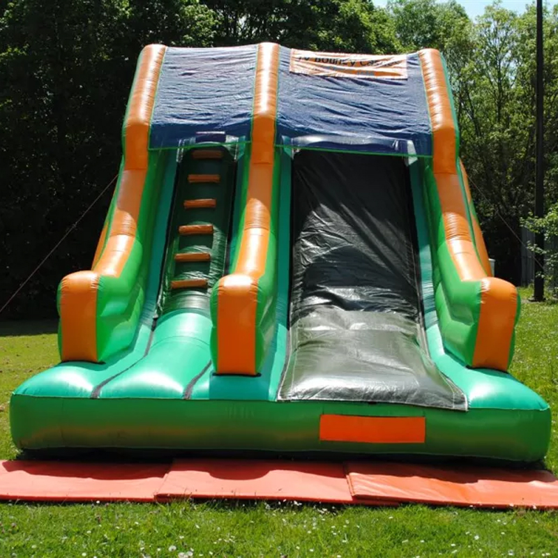 สไลด์เด้ง บ้านตีกลับ กิจกรรมกล - Kids Outdoor House With Slide บทวิจารณ์และราคา