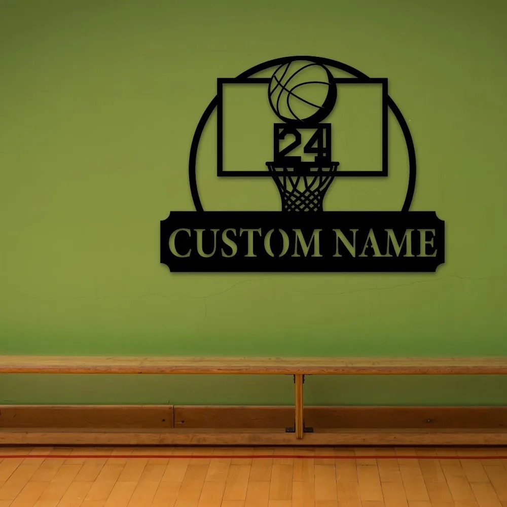 [2D แบบแบน] ป้ายเหล็กติดผนังรู - Basketball Hoop Outdoor บทวิจารณ์และราคา