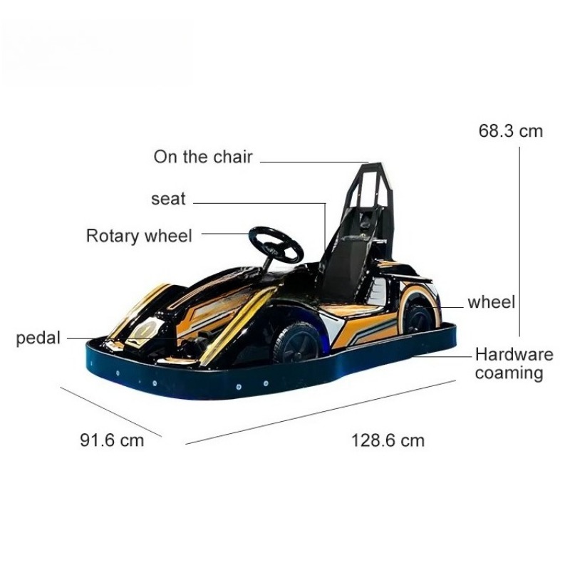 รถโกคาร์ทไฟฟ้าสำหรับเด็ก รุ่นโ - Kids Outdoor Karting บทวิจารณ์และราคา