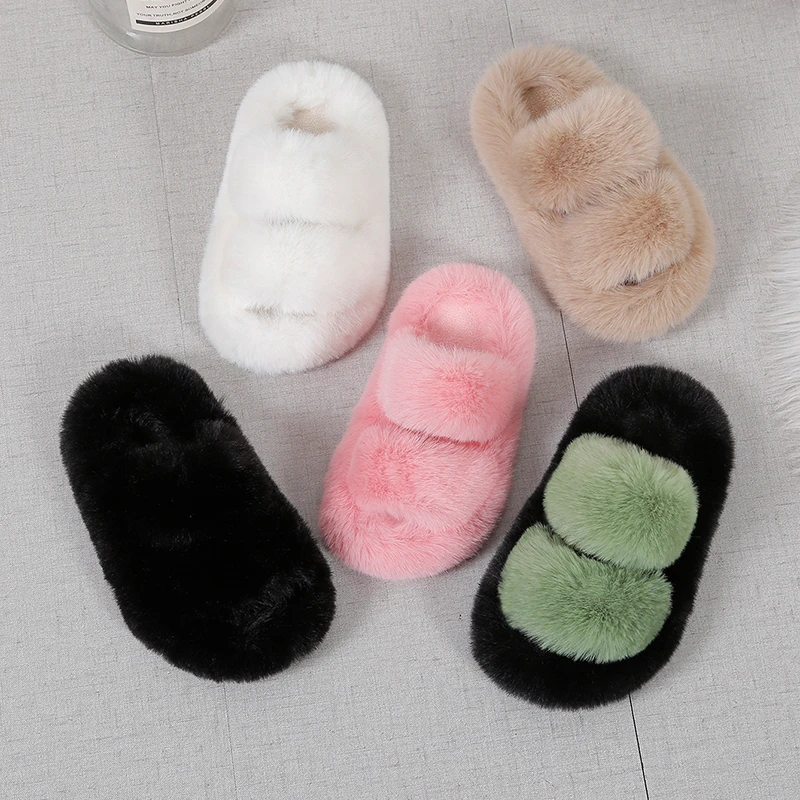 ในฤดูหนาวเด็กผู้หญิงสลิปเปอร์ข - Kids Indoor Outdoor Slippers บทวิจารณ์และราคา