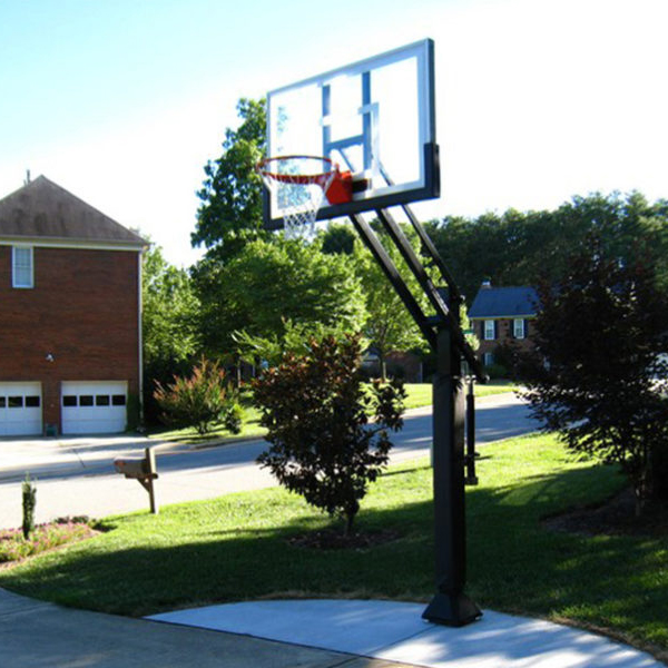 ห่วงบาสเก็ตบอลแบบฝังพื้นสำหรับ - Basketball Hoop Outdoor บทวิจารณ์และราคา