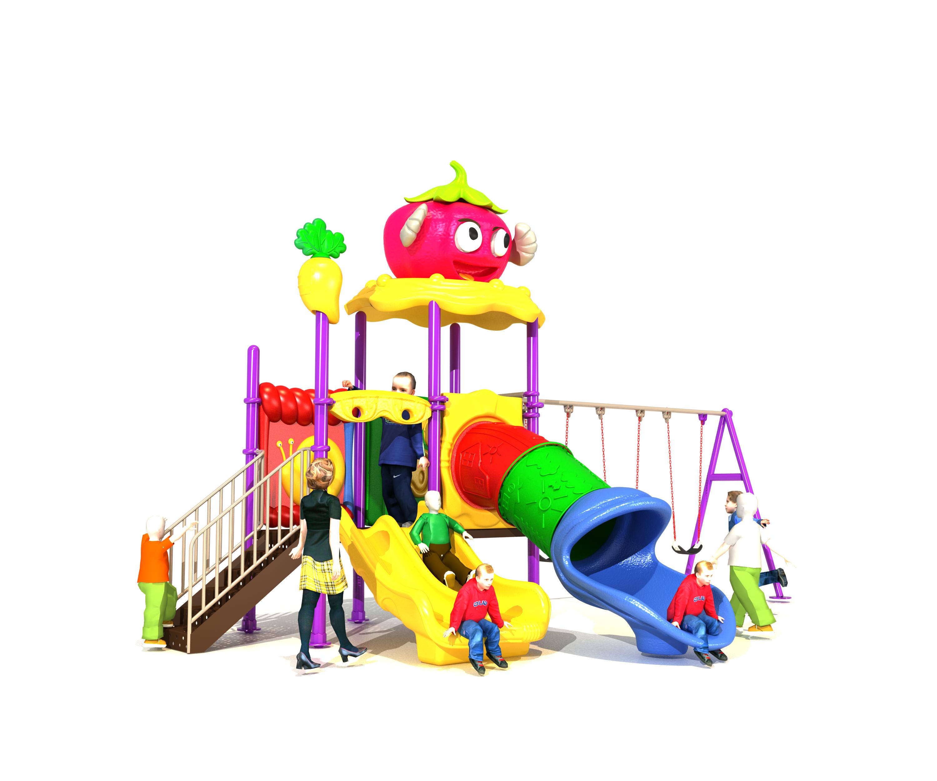 สไลเดอร์สนามเด็กเล่นกลางแจ้งหล - Kids Outdoor Climbing Equipment บทวิจารณ์และราคา