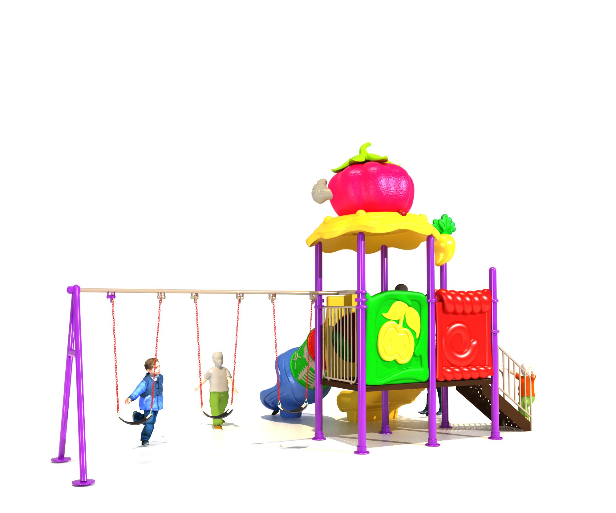 สไลเดอร์สนามเด็กเล่นกลางแจ้งหล - Kids Outdoor Climbing Equipment บทวิจารณ์และราคา