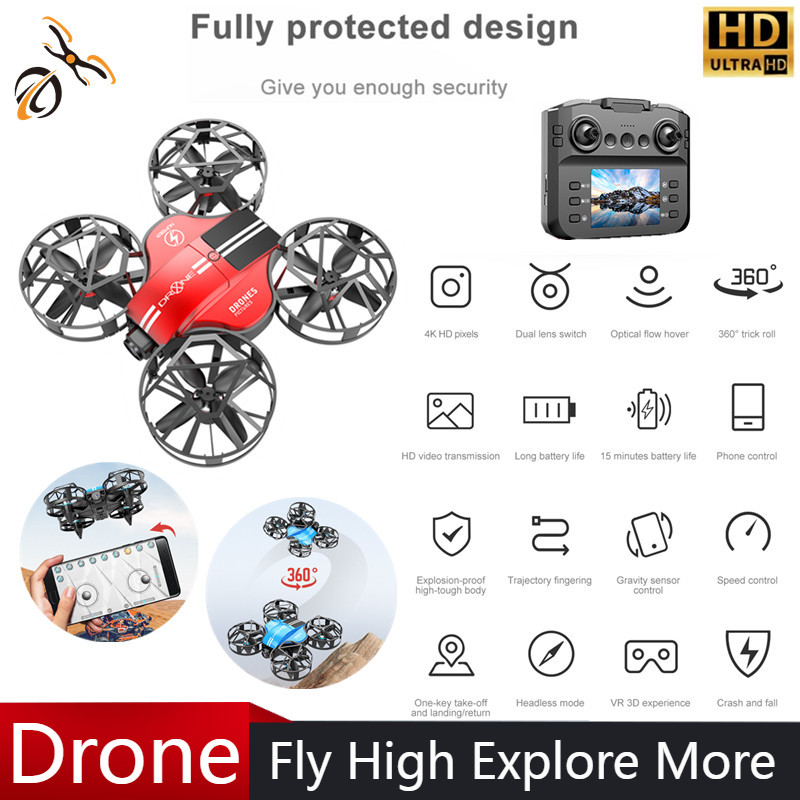 ใหม่ Mini Drone 812PRO อาชีพ H - Kids Outdoor Play Equipment บทวิจารณ์และราคา