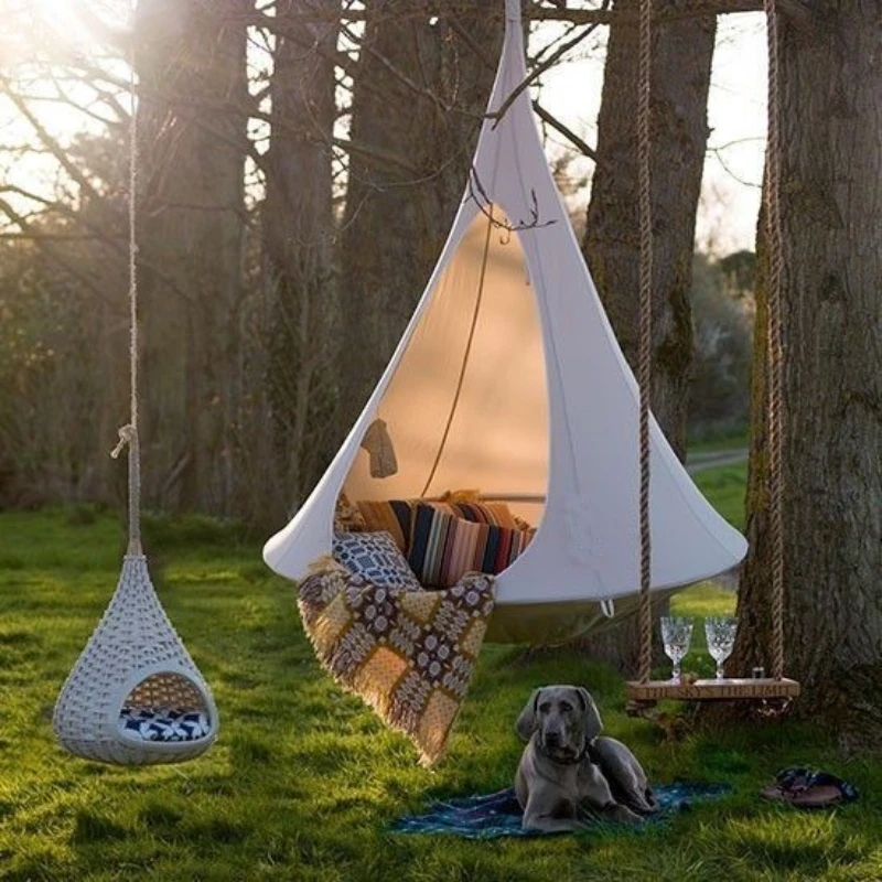 เด็ก Swing สวนกลางแจ้ง Camp Ha - Kids Outdoor Tent บทวิจารณ์และราคา