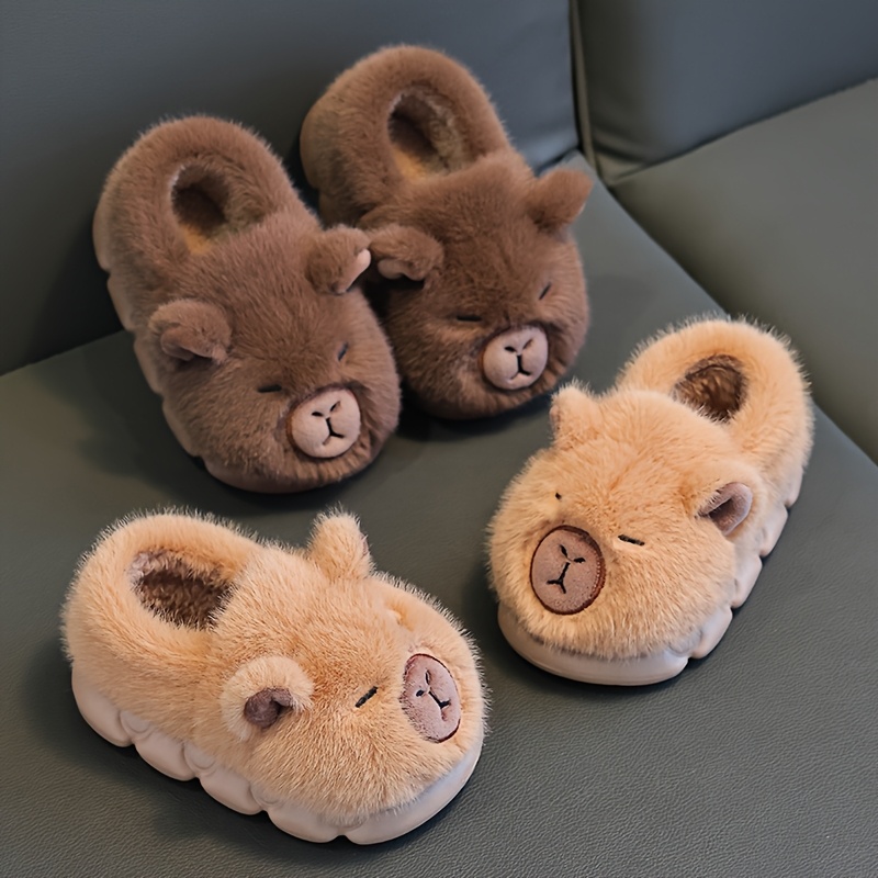 เด็กฤดูหนาวรองเท้าแตะผ้าฝ้ายน่ - Kids Indoor Outdoor Slippers บทวิจารณ์และราคา
