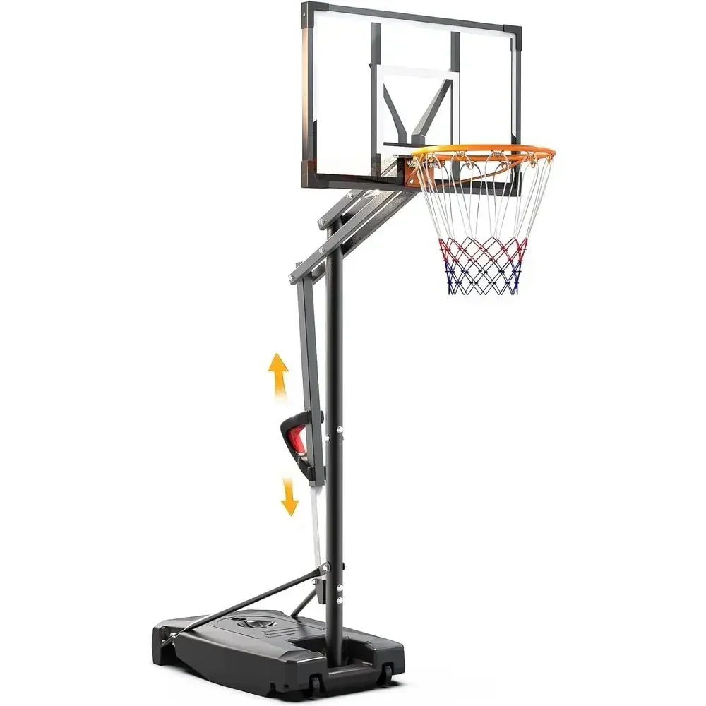 ห่วงบาสเก็ตบอลแบบพกพาสำหรับใช้ - Basketball Hoop Outdoor บทวิจารณ์และราคา